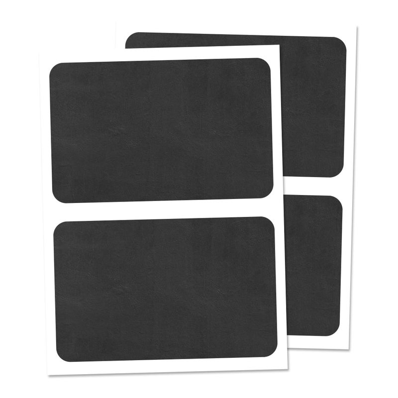 TownStix 200-Pack, Chalkboard Labels Stickers, Erasable and Reusable - Rectangle, 6"" x 4"" - Image 1